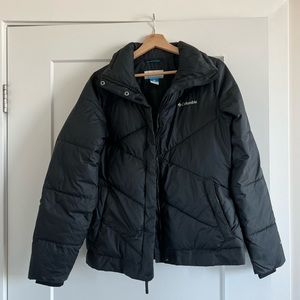 Black Columbia winter coat - size M